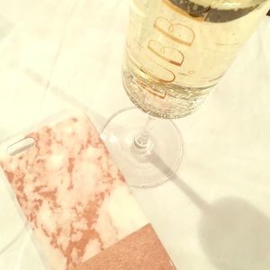 iPhone 6S Marble and Blush Phone Case